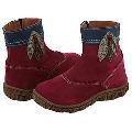 Moki Kids M244/E (Infant/Toddler) Camoscio 24 Viola (Violet Suede)
