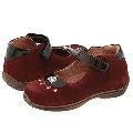 Moki Kids M200/H (Infant/Toddler) Horse 165 Bordo (Burgundy Glitter Suede)