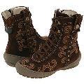 Moki Kids M710 (Toddler) Horse 163 T. Moro (Brown Glitter Suede)