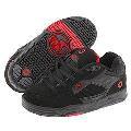 DVS Shoe Company Kids Kids Sequence (Toddler/Youth) Black Nubuck Print