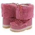 Venettini Kids 1120 (Toddler/Youth) Pink W Fur