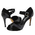 Charles David Palisade Black Suede/Snake