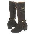 A Line Kids 12-8009 (Toddler/Youth) Brown Suede