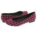 Shellys London Checkmate Dark Fuchsia