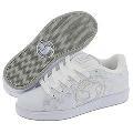 DVS Shoe Company Revival Splat W White/Silver Leather Print