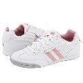 Polo Ralph Lauren Kids' Track (Youth) White/Pink Leather