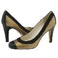 AK Anne Klein Pompi Gold Leather