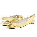 Anne Klein New York Amberlyn Gold Specchio Leather