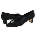 Vaneli Rejane Navy Pesca Fabric w/ Matching Ribbon