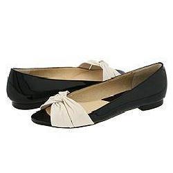 MICHAEL Michael Kors Gaby Flat White/Black