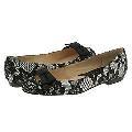 MICHAEL Michael Kors Aurora Flat White/Black Lace Print