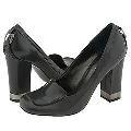 Nine West Carved Grey Leather