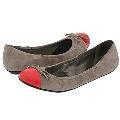 Nine West Flighty Grey/Red Suede