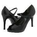Nine West Luminous Black Leather