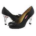Betsey Johnson Slinky Black Satin