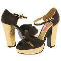 Betsey Johnson Fanatic Brown Suede
