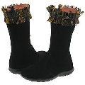 Naturino 1750 (Toddler) Black W Multi Ribbon
