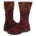 Naturino 1755 (Youth) Bordo Suede(Size 31 (US 1 Youth) M)