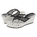BCBGirls Rylie Black Diamond Mesh / Black Patent