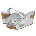 DKNY Corso Silver Mirror Leather