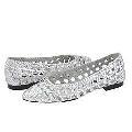 Anne Klein New York Andrika Silver Metallic Nappa