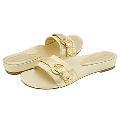 Taryn by Taryn Rose Emotion Gold Stretch Satin/Nappa