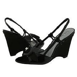 Via Spiga Ceon Black Patent/Linen