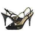 Jessica Simpson Olivera Black Suede Metallic