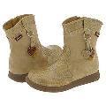 Petit 44266 (Toddler) Desert Suede W Gold Croco