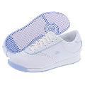 Easy Spirit Fasttrack White/Light Blue Leather