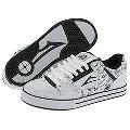 Lakai Channel White Leather Print