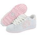 DVS Shoe Company Revival Splat W White/Pink Leather Checkerboard