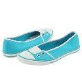 Shellys London Squash Turquoise/White