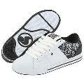 DVS Shoe Company Monument White/Black Leather Print
