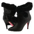 Betsey Johnson Wink Black Leather