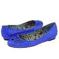 Betsey Johnson Cosmo Blue Suede