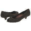 AK Anne Klein Intrieri Dark Brown Suede