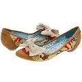 Irregular Choice Pineapple Crush Red Flower Printed Fabric