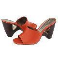 Circa Joan & David Cricket Dark Orange Leather