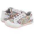 Donald J Pliner Jrs 14-2003 (Infant/Toddler) Multi Sequins/White Leather