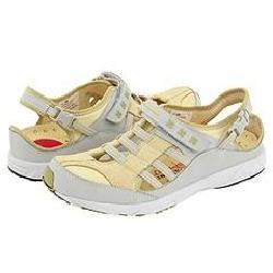Naturalizer Hesper Transparent Yellow Neoprene Fabric/Suede