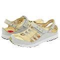 Naturalizer Hesper Transparent Yellow Neoprene Fabric/Suede