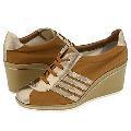 Marc by Marc Jacobs Dana Wedge Sneaker Bright Gold Lame Kid