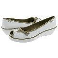 Keds Sunbathe Wedge White/Slate Green