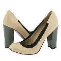 Nine West Ufficio Ivory/ Black Patent
