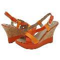 Via Spiga Zevas Orange Patent/Satin
