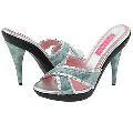 Betsey Johnson Mimi Aqua/Silver