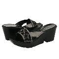 Nine West Exitout Black/Tan/Pewter Synthetic