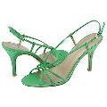 Nine West Dayglow Green Satin