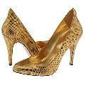 Report Alix Gold Leather